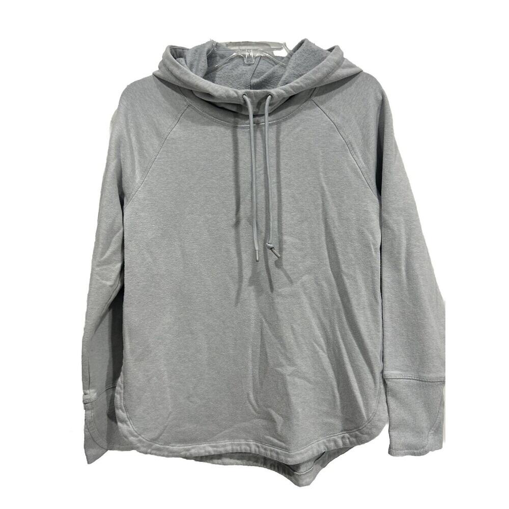 Balance Collection Gray Sport Hoodie and Thumbhole Sweater - L